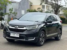 HONDA CRV PRESTIGE AT 2018 HITAM RECORD PAJAK PANJANG SIAP PAKAI
