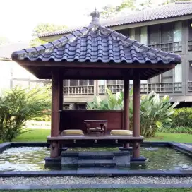Tukang kolam dan gazebo