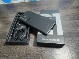 JUAL BU SAMSUNG S 21 ULTRA 5G RAM 12/256GB ORIGINAL SEIN MULUS NOMINUS