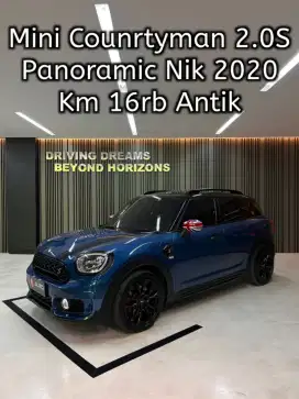 Mini Cooper Countryman 2.0 S AT 2020 Biru Panoramic B999VIT