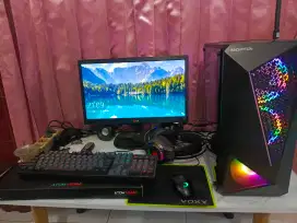 Pc Gaming core i3 gen 6 full set