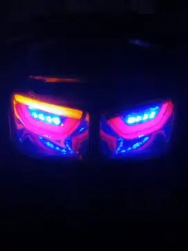 Lampu Variasi Stoplamp Nmax Old