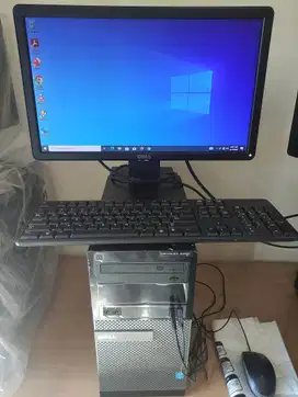 Dijual PC BuiltUp DELL Core i5 Gen 4, RAM 8GB [Harga PAS 1.3 jt]