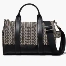 Canvas with cowhide material  Ms. Single Inclined shoulder handbag