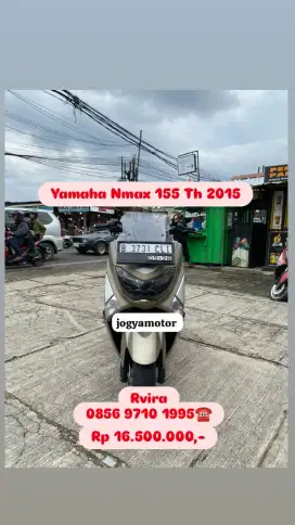 Yamaha nmax th 2015 plat tangerang kota