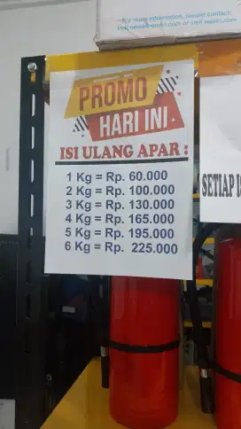 Isi ulang APAR murah