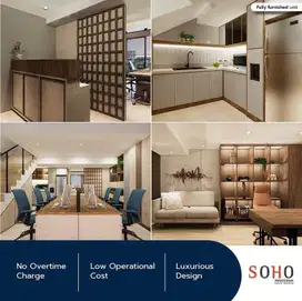Disewakan/dijual office full furnised di SOHO PANCORAN