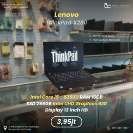 LENOVO Thinkpad X280 | Core i5 8350U 16GB 256GB