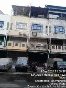 DIKONTRAKAN RUKO MANGGA DUA RAYA