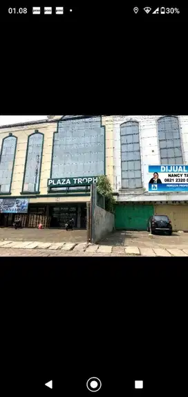 DIJUAL CEPAT RUKO LETAK STRATEGIS PINGGIR JALAN  JAKARTA PUSAT