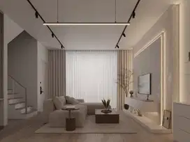 Setraduta Rumah Baru Dijual Nyaman dengan konsep Eco Green