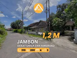 Jual Rumah Hitung Tanah Jambon Dekat UNISA dan Ringroad Barat