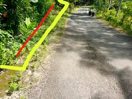 Tanah Pekarangan Murah Tepi Aspal Di Jogja Barat
