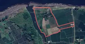 Land for sale beach front at north Bali