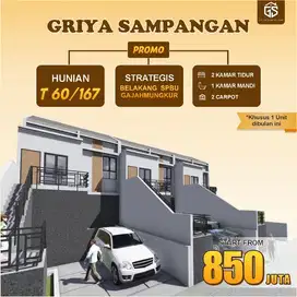 Rumah Stonen Papandayan Gajahmungkur Semarang dekat Kelud Sampangan