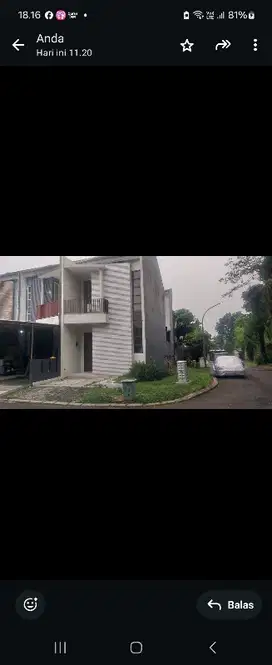 Dijual murah rumah citra gran cibubur bekasi