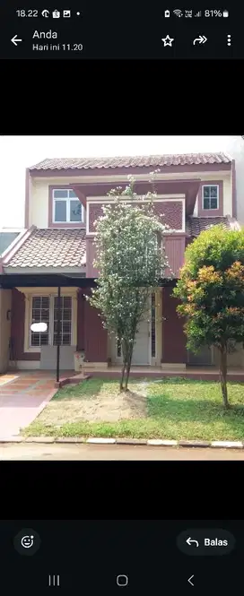 Dijual rumah cantik di citra gran cibubur bekasi