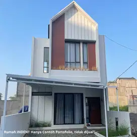 Rumah 2 Lantai dengan lingkungan asri