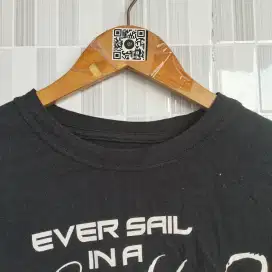 27. Kaos Dewasa Lengan Pendek Fire File Size M [PRELOVED] (SECOND)