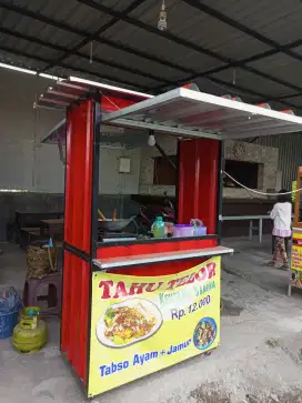 Rombong container untuk jualan
