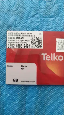 Nomor cantik telkomsel