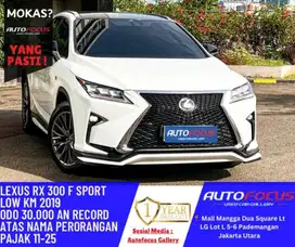 Lexus RX 300 RX300 F sport Fsport Pajak panjang Low Km 30rb