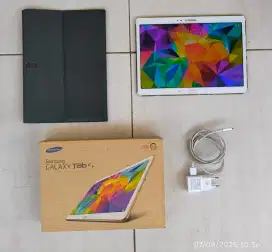 Samsung tab S 10.5 inch full original normal plus cover original