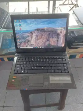 JUAL LAPTOP ACER E1-451G AMD A8-4500M RAM6GB HDD500GB WINDOS10PRO