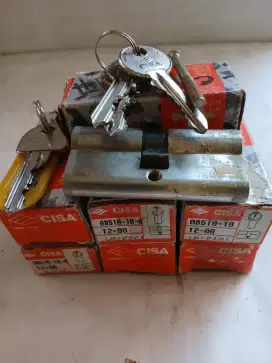 Double Cylinder ex. Cisa 08510-10, system master 7 bh, master 1 bh