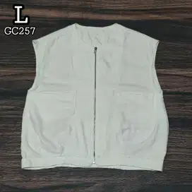 Vest My B White