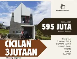 Dijual rumah 2 lantai di jatihandap bisa KPR dkt pusat kota bandung