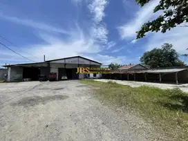 Dijual Gudang di Medan Binjai KM 14 Kondisi Siap Pakai
