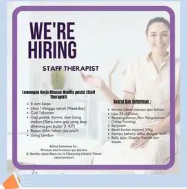 LOKER KHUSUS WANITA