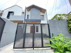 Cinere bukit cinere indah rumah brand new 4 kamar komplek elit