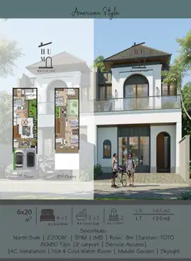 1808. Dijual Rumah Baru Manyar Tirtoyoso Utara