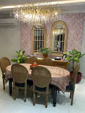 Rumah Fully furnished Bohemian Maksimal Design Griya loka BSD city