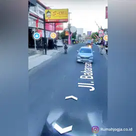 tanah pinggir jalan raya babarsari seturan cocok usaha
