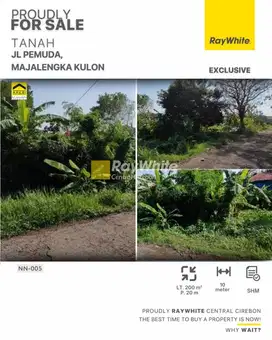 Dijual Tanah Strategis di Jalan Pemuda Majalengka