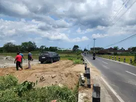 Kavling Tepi Jalan Sidokarto, View Sawah