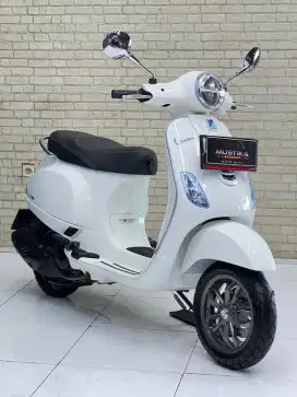 ODO 1RB PERAK‼️ Vespa LX 125 Facelift 2024 Putih Favorit Mustika kepuh
