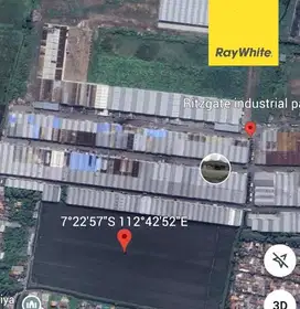 Tanah Di Pergudangan Ritzgate Sidoarjo
