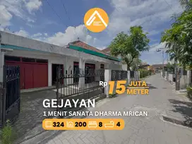 Jual Rumah Bonus Tanah 1 menit Kampus Sanata Dharma