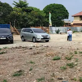 Tanah sangat strategis luas 9930 m2 belakang stasiun kereta api tambun