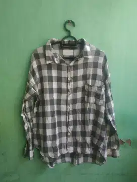 Kemeja flanel wanita preloved pribadi