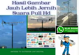Pusat Perlengkapan Jual Pasang Antena Tv + Instalasi Rapih
