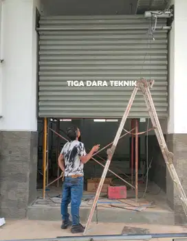 Rolling door toko / Rolling Door otomatis, spesialis pasang service