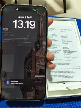 Iphone 15 pro natural titanium 128gb ex digimap