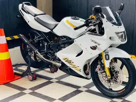 Kawasaki ninja RR old albino 2011 modif hedon ninja RR putih ninja 150