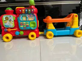 Kereta api mainan 2 in 1