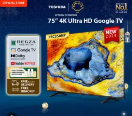 TOSHIBA TV LED 75 inch SMART 4K